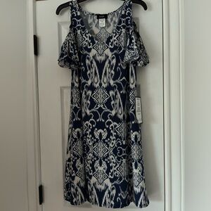 NWT MSK COLD SHOULDER DRESS